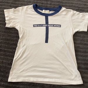Madewell “This is a t-shirt about women” tee